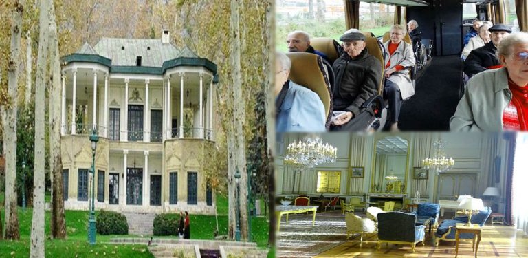 کاخ سعد آباد نیاوران گلستان گشت شهری